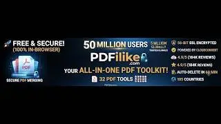 PDFilike.com Overview: The Best Free Browser-Based PDF Tools