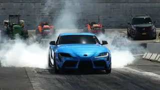 9sec A91 Supra w/ stock internals @ Summer Slam