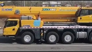 Oriental Vehicles exports 130 Ton XCMG refurnished Crane