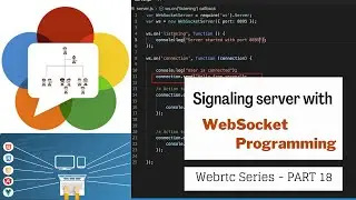 Create a Signaling Server - Web Socket Programming | WebRTC series PART 18 | Engineering Semester