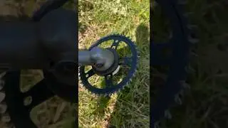 Bicycle Spracket turn into a tree eater.