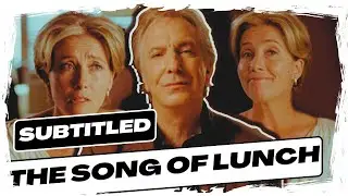 🍷 THE SONG OF LUNCH 🍷 (2010) Watch FULL MOVIE with subtitles (ALAN RICKMAN, EMMA THOMPSON)