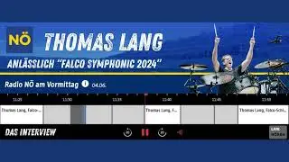 FALCO Schlagzeuger Thomas Lang im Interview | 