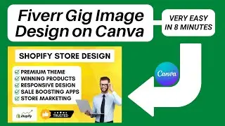 How to Create Effective Fiverr Gig Image with Canva | Fiverr Gig Image Size | Fiverr Gig Image Canva