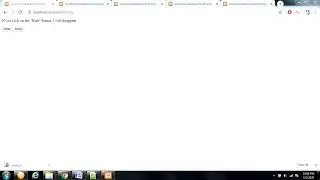 Hide and show using Jquery first.php