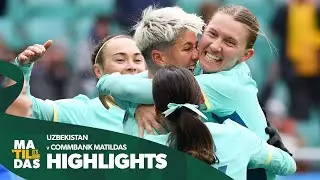 Uzbekistan v CommBank Matildas | Highlights | Paris 2024 Asian Qualifier