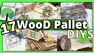 ✨DOLLAR TREE DIYS // Mini Wood Pallet Decor IDEAS