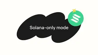 Phantom Solana-only mode