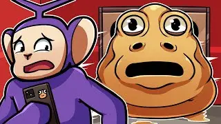 POU.EXE COMING FOR ME! | Tinky Winky Plays: Roblox Bou's Revenge