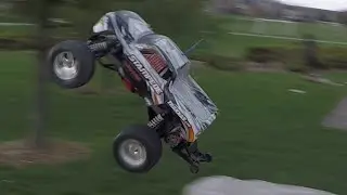 Traxxas stampede skate park bashing