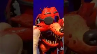Assembling Foxy figure out of clay | FNAF Movie 