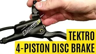 Alternative Braking Option - The Tektro 4P 4+2 Hydraulic Disc Brake Feature Review and Weight