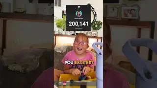SURPRISE We Hit 200,000 SUBSCRIBERS! #reaction