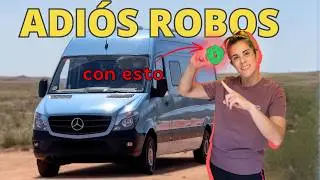 I install the BEST ALARM System with GPS in my Camper Van 🚐🔒 Igla + Patrolline