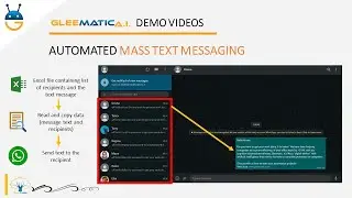 Automated Mass Text Messaging: Send Thousand Messages in less than an Hour!
