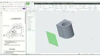Using Offset Plane - Creo