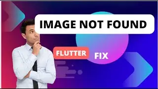 FLUTTER How to fix  Image file not found in pubspec yaml