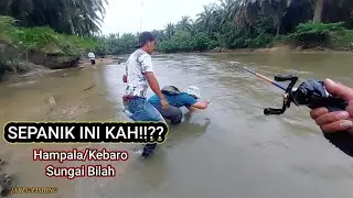 SEPANIK INI KAH CASTING HAMPALA/KEBARO DI SUNGAI BESAR!!? || SUNGAI BILAH RANTAUPRAPAT