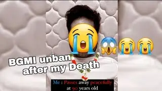 BGMI UNBAN AFTER DEATH \\FUNNY PARODY // #bgmi #pubg #archdagaming
