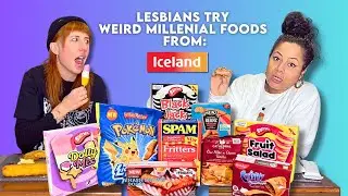 MILLENIAL FOOD TASTE TEST WITH MY GIRLFRIEND