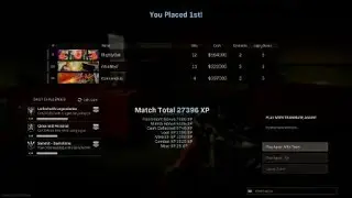 Call of Duty®: Modern Warfare® Plunder Blood Money Placed 1st