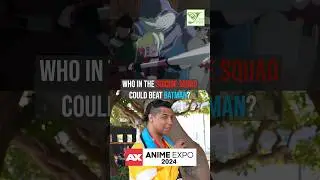 Who in the Suicide Squad can beat BATMAN? #animeexpo2024 #suicidesquadisekai #batmancapedcrusader