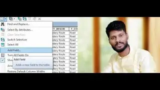 How To Add Field In Arc GIS | Attribute Field |Field in ArcGIS| GIS