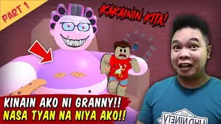 Higanteng Granny Gusto Akong Kainin! - Roblox Escape Grandmas House Obby
