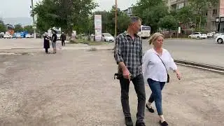 Ангрен.От парка Хакимиат до квартала 6/4