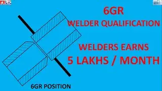 6GR WELDER QUALIFICATION TEST - ACTUAL SETUP -