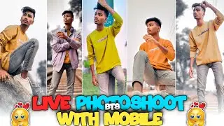 LIVE Photoshoot With Android Mobile || Mobile से कैसे DSLR फोटो क्लिक करे || Alex Editing
