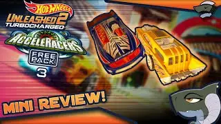 Hot Wheels Unleashed 2 Acceleracers FREE Pack 3 - Mini Review! (Battle Spec and Jackhammer)
