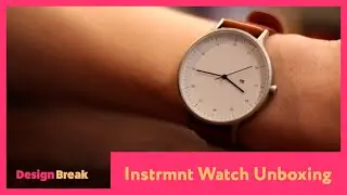 Instrmnt Watch Unboxing | A super clean, industrial watch design.