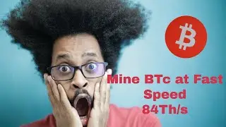 Very fast and easy btc mining speed=84TH/s
