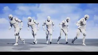 Unreal Engine 5 - 8 Direction Root Motion Locomotion preview(Old Version)