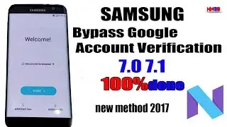 BYPASS GOOGLE ACCOUNT FRP SAMSUNG ANDROID 7.0 | 7.1 HOW TO by mm@8