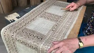 Hmong Batik Technique - @Ock Pop Tok Living Crafts Centre, Luang Prabang, Laos