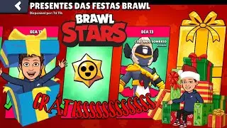 🎁 PRESENTE GRÁTISSSS NO BRAWL STARS!!