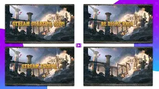 🐉🎞️WORLD OF WARCRAFT DRAGONFLIGHT - ANIMATED INTERMISSION SCREENS