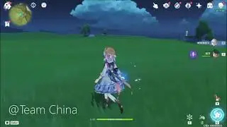 Ayaka  Lisa Skin Gameplay Genshin impact Leak 3.5