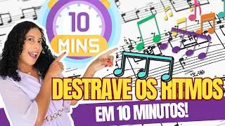Ritmo musical: Colcheias, quiálteras, semicolcheias
