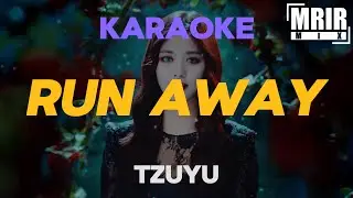 TZUYU - RUN AWAY KARAOKE Instrumental With Lyrics