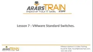 Lesson 7: VMware Standard Switches