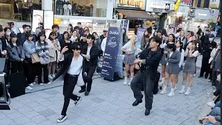 [STREET ARTIST] DIANA. WITH HYUNJIN. HONGDAE BUSKING. 231021.