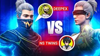 DEEPEX FF 🇮🇳 Vs TGR NS TWINS 🇧🇩 || 1vs1 Most Demanded match 😈🌍