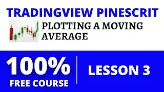 TRADINGVIEW Pine Script - 3 - Plotting a Moving Average!