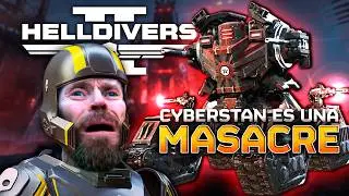 Helldivers 2 Cyberstan is a MASSACRE.