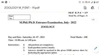 Solved PhD exam 2022
