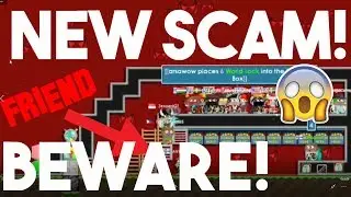 NEW SCAM! | GROWTOPIA! | BEWARE! OMG!| NEW SCAM 2018!