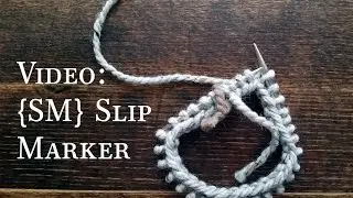 SM : Slip Marker, when knitting